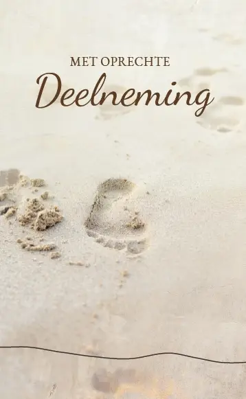 Map Rouw 4  kaarten met enveloppe