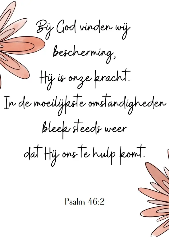 Bij God vinden wij bescherming