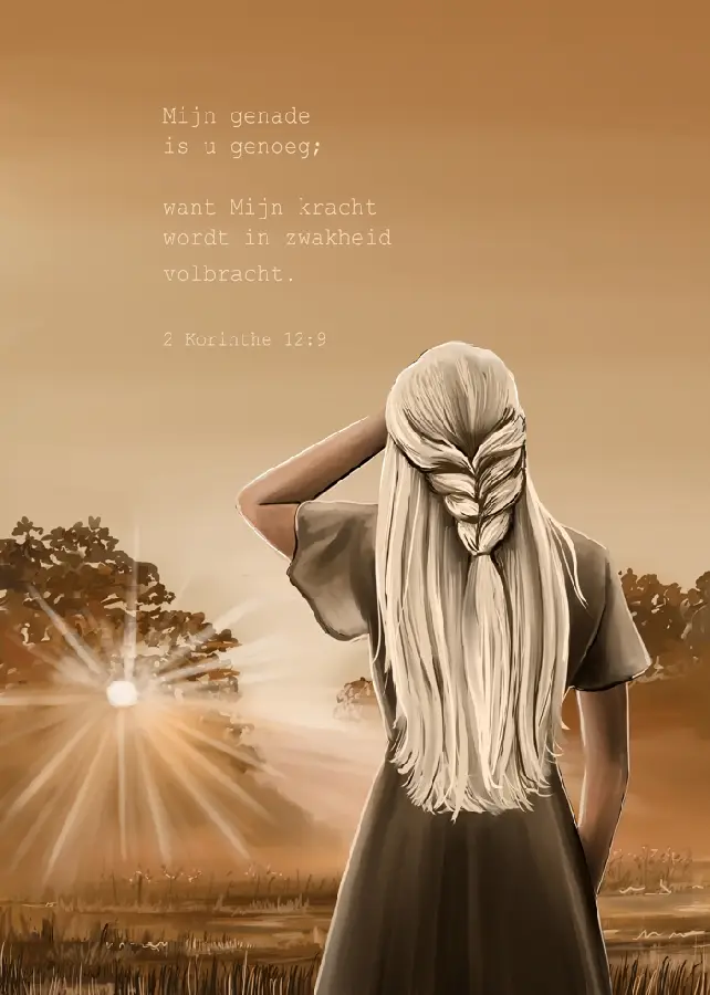 Mijn genade is u genoeg