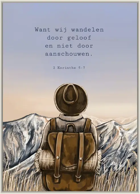 Poster A5 Neem mijn leven