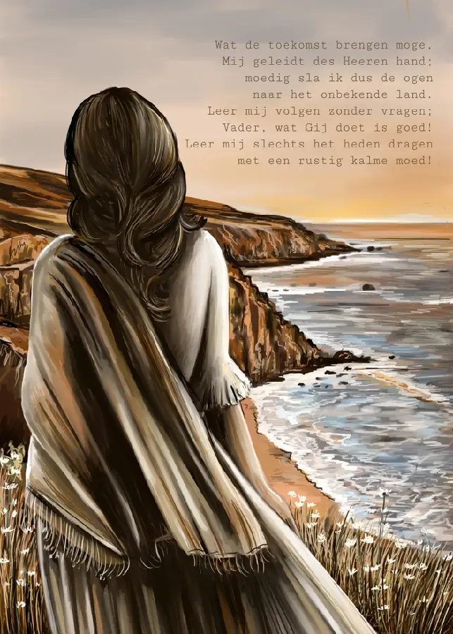 Poster A4 Wat de toekomst brengen moge