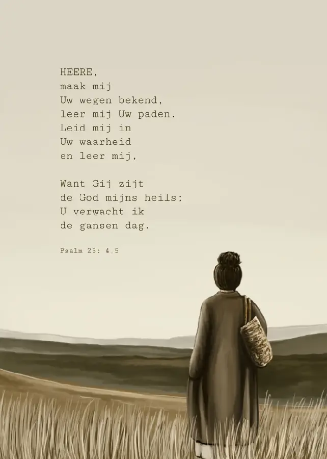 Poster A4 HEERE! maak mij Uw wegen