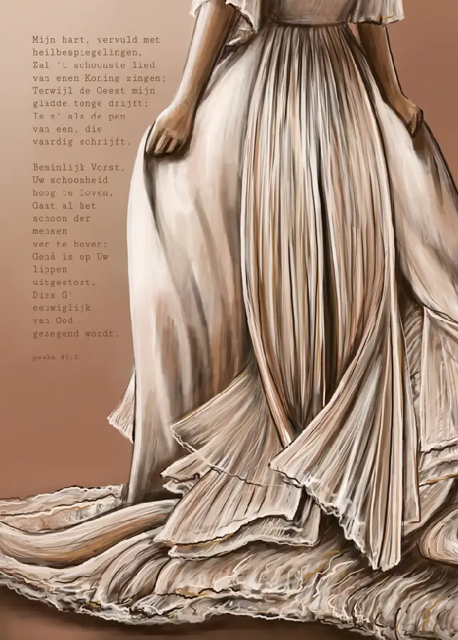 Poster A4 Mijn hart, vervuld met ...