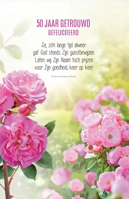 Wenskaart de liefde die uit God is