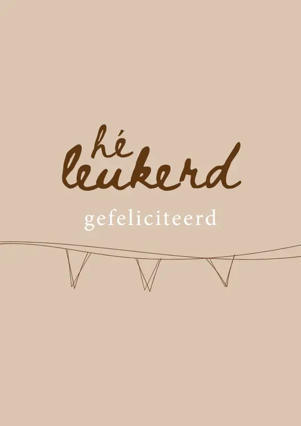 Gefeliciteerd
