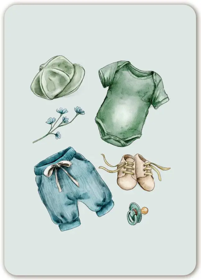 Blanco (zonder opdruk geboorte)