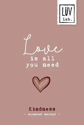 Geurzakje Love is all you need