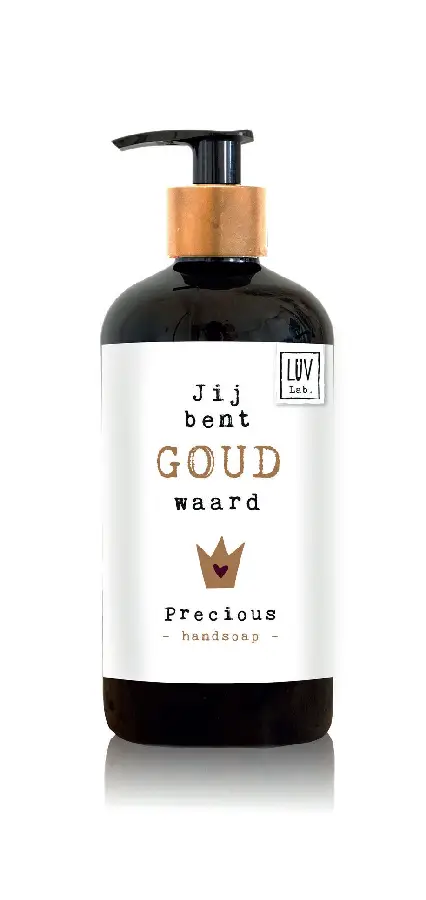 Handsoap Jij bent goud waard