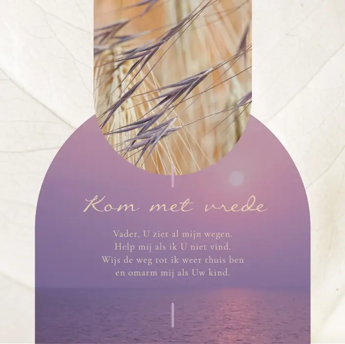 Enkele Kaart Bij U is de bron