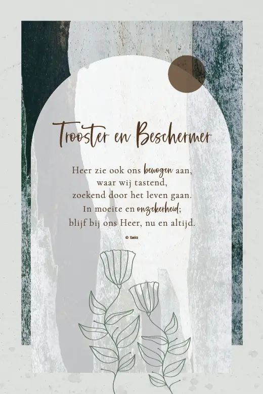 Enkele Kaart Heer zie ook ons