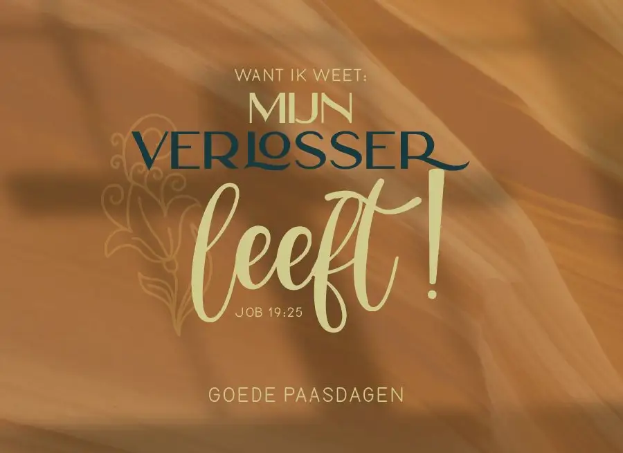 Enkele kaart Goede Paasdagen