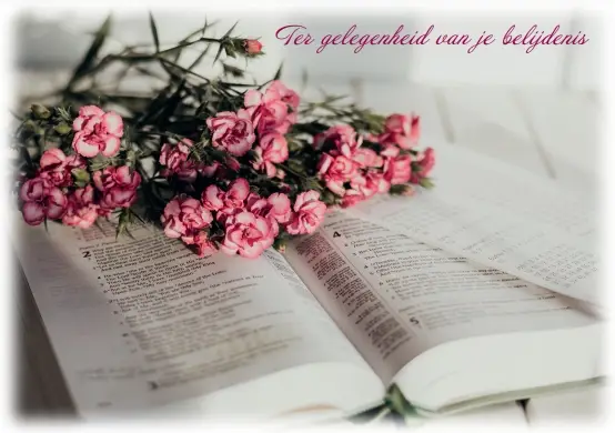 Prentbriefkaart T.Gelegenheid Belijdenis