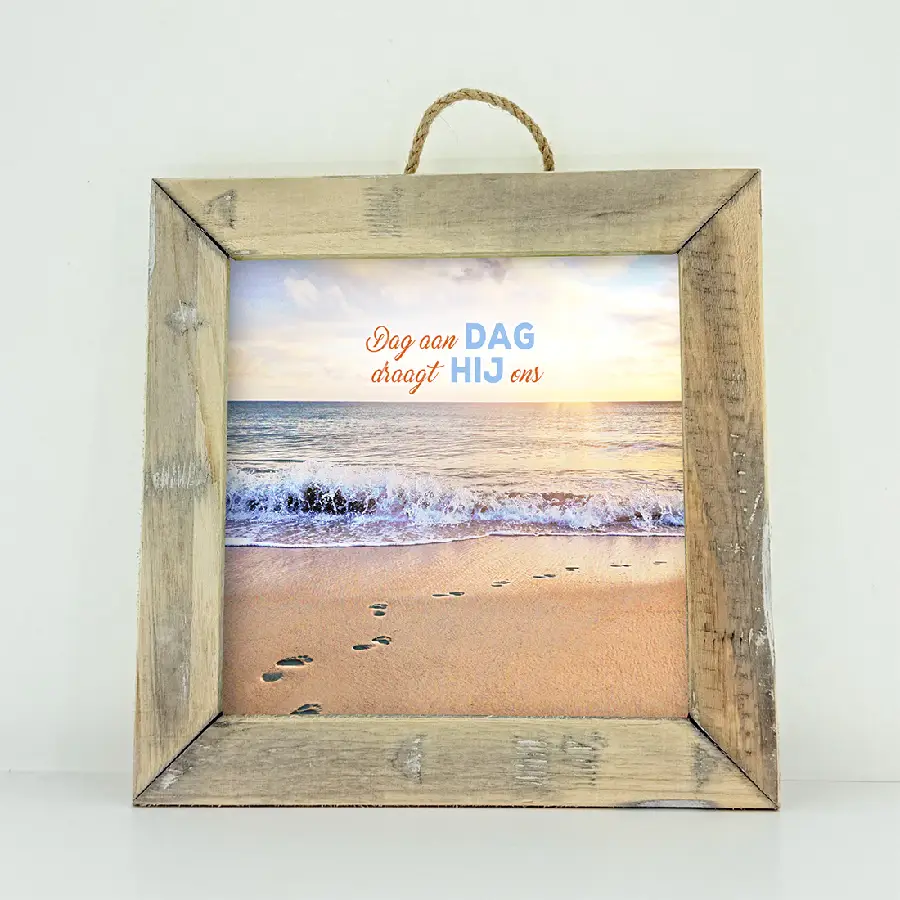 Schilderij Square Dag aan dag