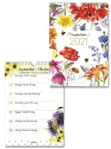 Weekkalender Bloem Marjolein Bastin