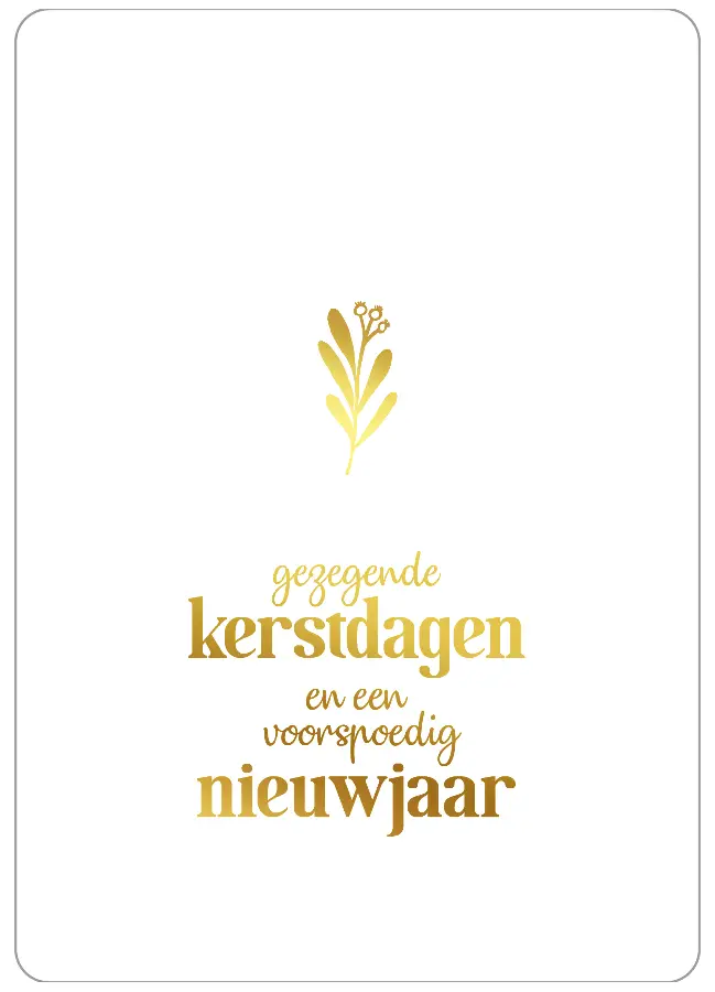 Gezegende kerstdagen