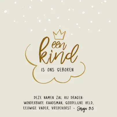 Een kind is ons geboren