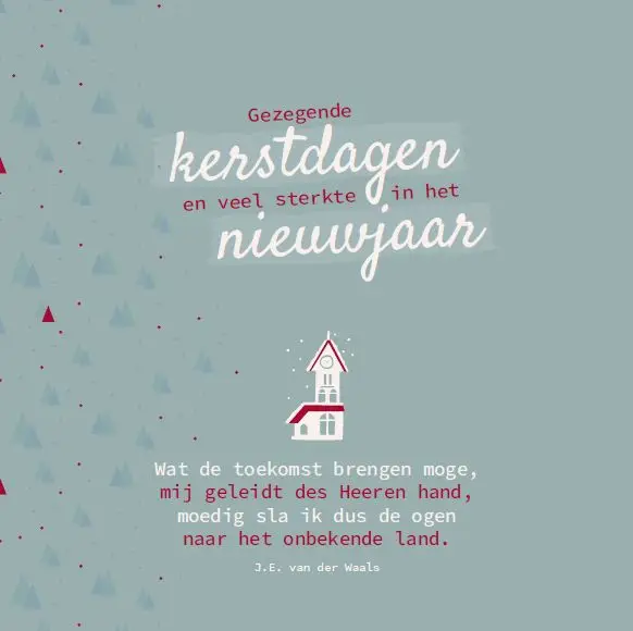 Gezegende Kerstdagen/Veel Sterkte