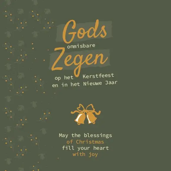 Gods onmisbare zegen