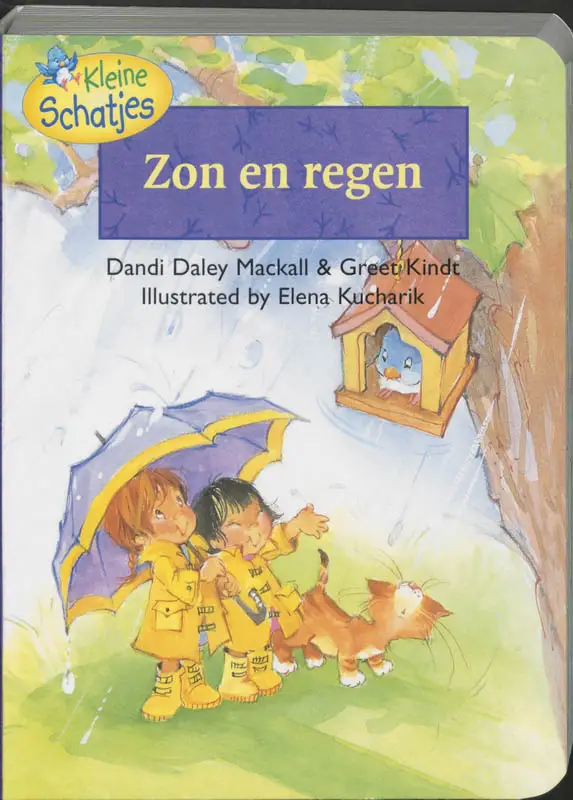 Kleine schatjes zon en regen