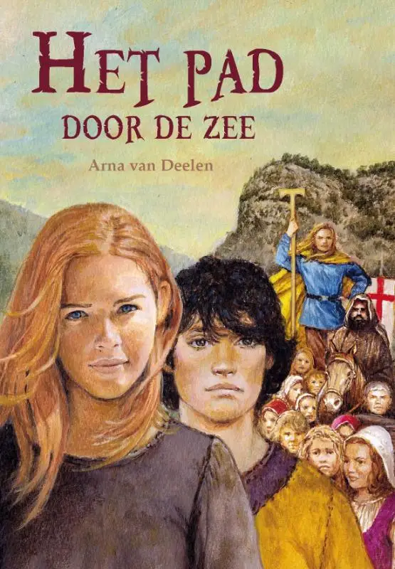 Pad door de zee