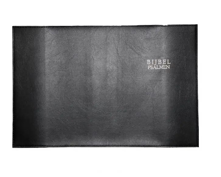 Bijbelomslag BO32 kunstl K21 zwart