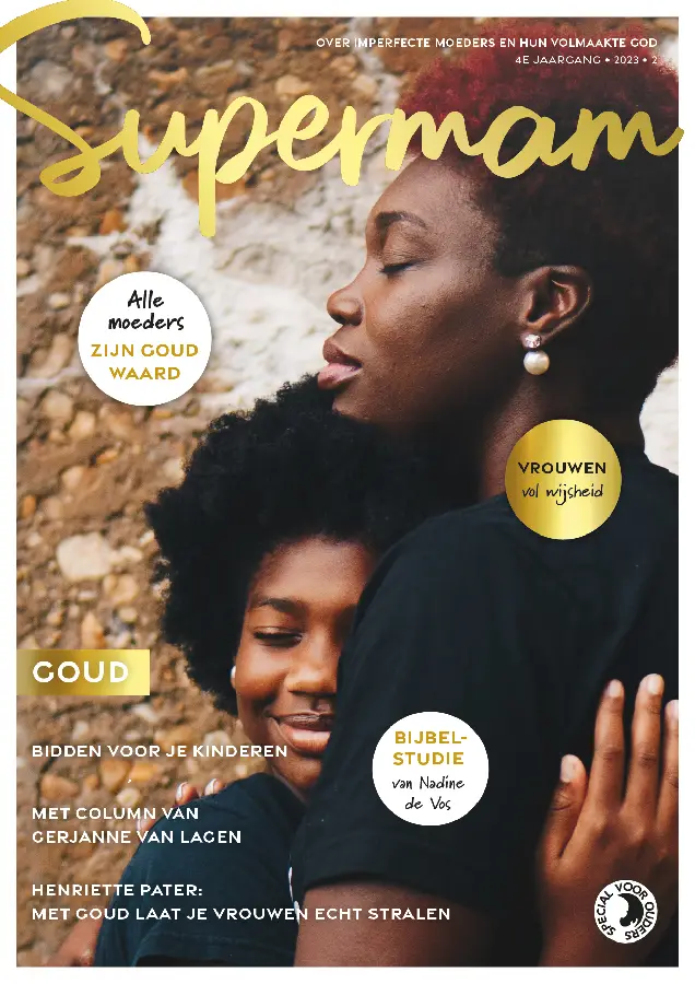 Supermam goud magazine