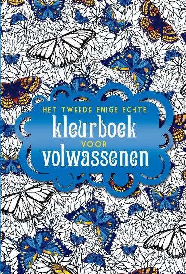 Tweede enige echte kleurboek volwassenen