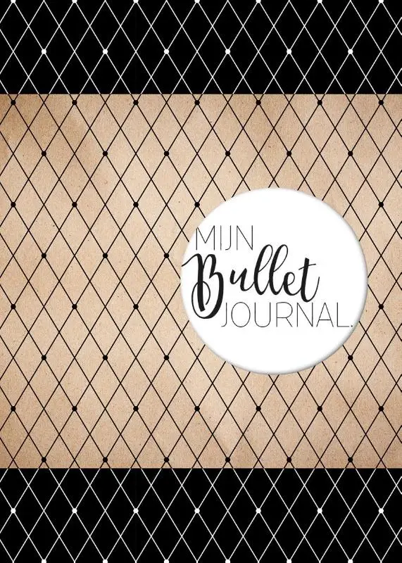 Mijn bullet journal - zwart