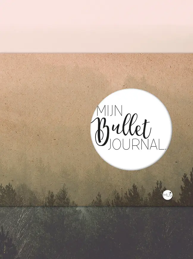 Mijn bullet journal - forest