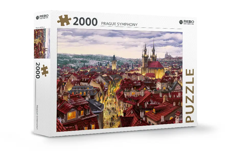 Rebo legpuzzel 2000 stukjes - Prague Symphony