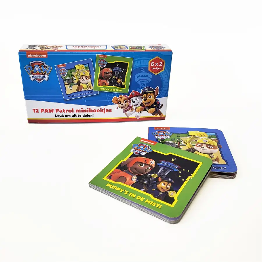 PAW Patrol miniboekjes 12 stuks