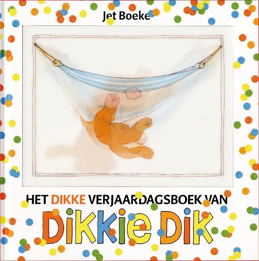 Dikke verjaardagsboek van dikkie dik