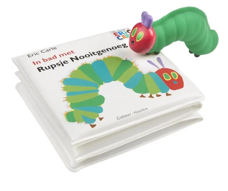 In bad met rupsje nooitgenoeg met waters