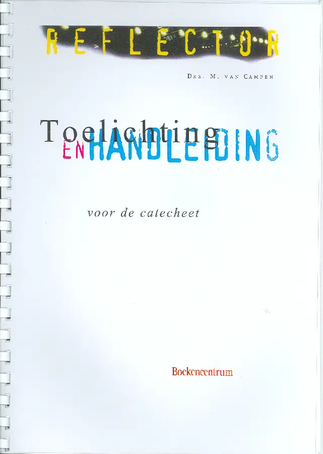 Toelichting en handleiding vd catecheet