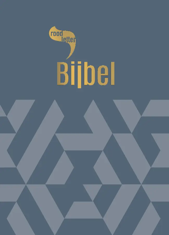 Roodletterbijbel - design grafisch