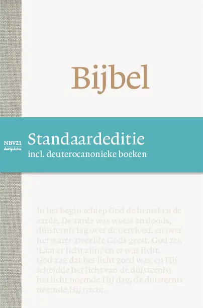 Bijbel NBV21 standaard incl Deut. boeken