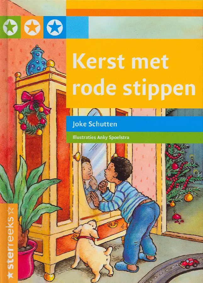 KERST MET RODE STIPPEN
