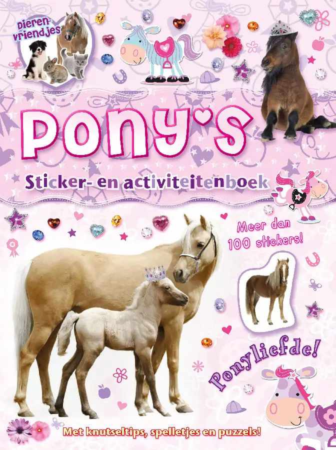 Pony's sticker- en activiteitenboek - Dierenvriendjes